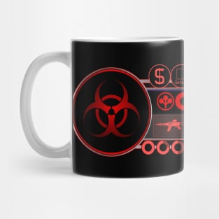 Cyberpunk  - Arasaka Corporation アラサカ社 - in Red Mug